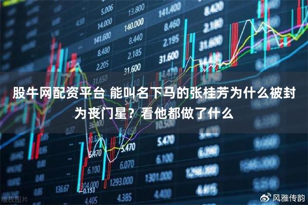 股牛网配资平台 能叫名下马的张桂芳为什么被封为丧门星？看他都做了什么